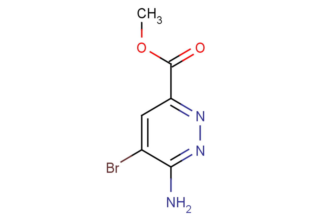 methyl 6-amino-5-bromopyridazine-3-carboxylate