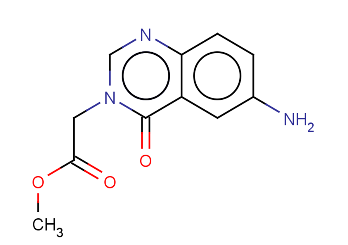 methyl 2-(6-amino-4-oxo-3,4-dihydroquinazolin-3-yl)acetate