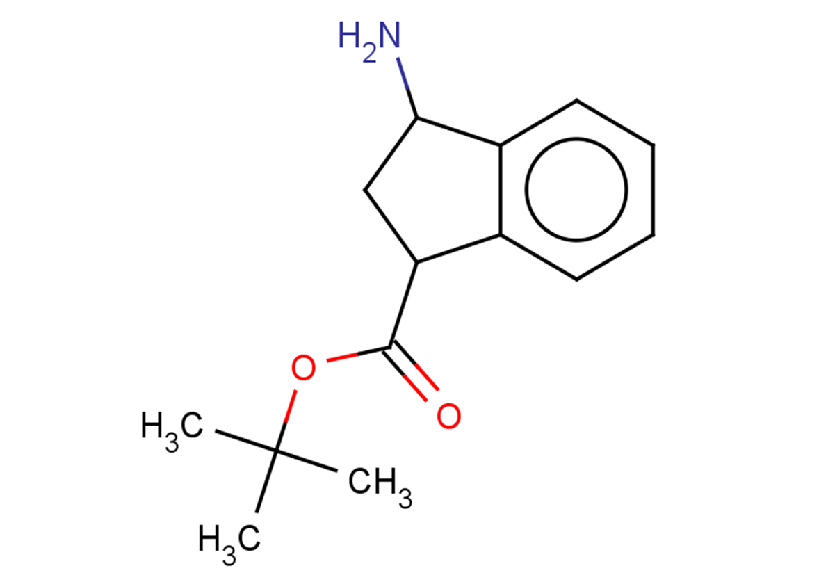 tert-butyl 3-amino-2,3-dihydro-1H-indene-1-carboxylate
