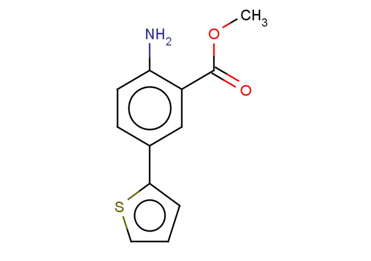 methyl 2-amino-5-(thiophen-2-yl)benzoate