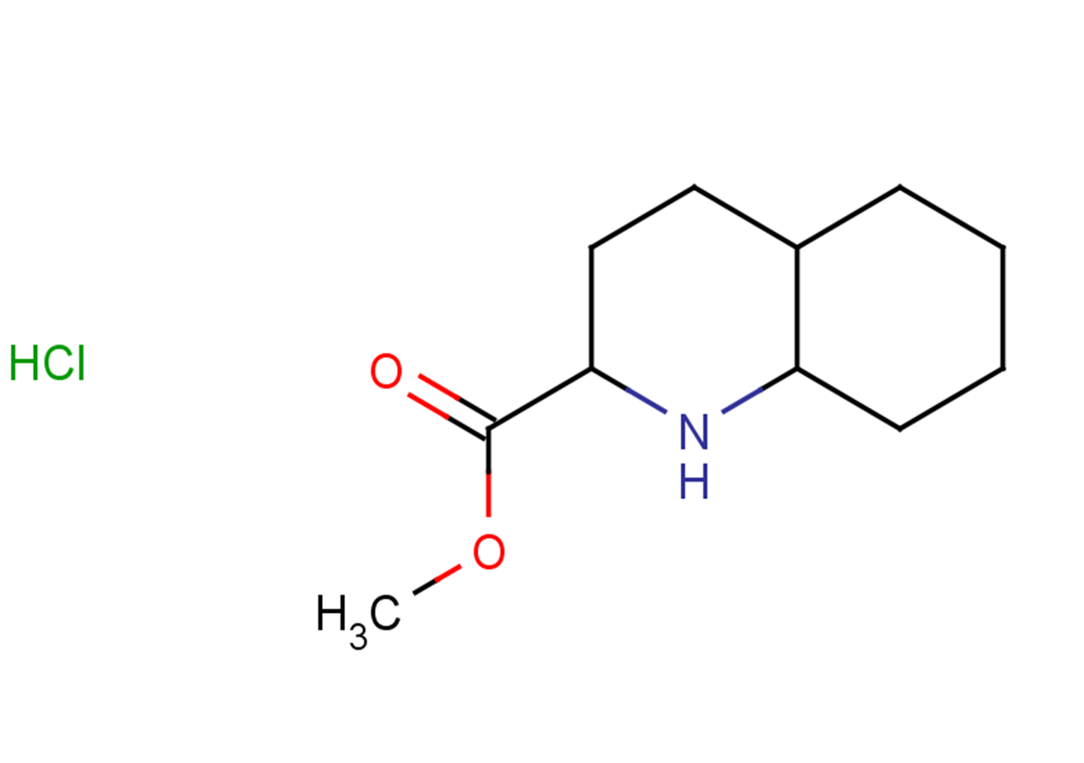 methyl decahydroquinoline-2-carboxylate hydrochloride