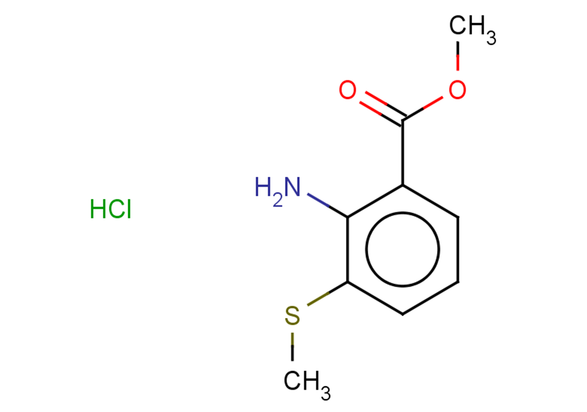 methyl 2-amino-3-(methylsulfanyl)benzoate hydrochloride