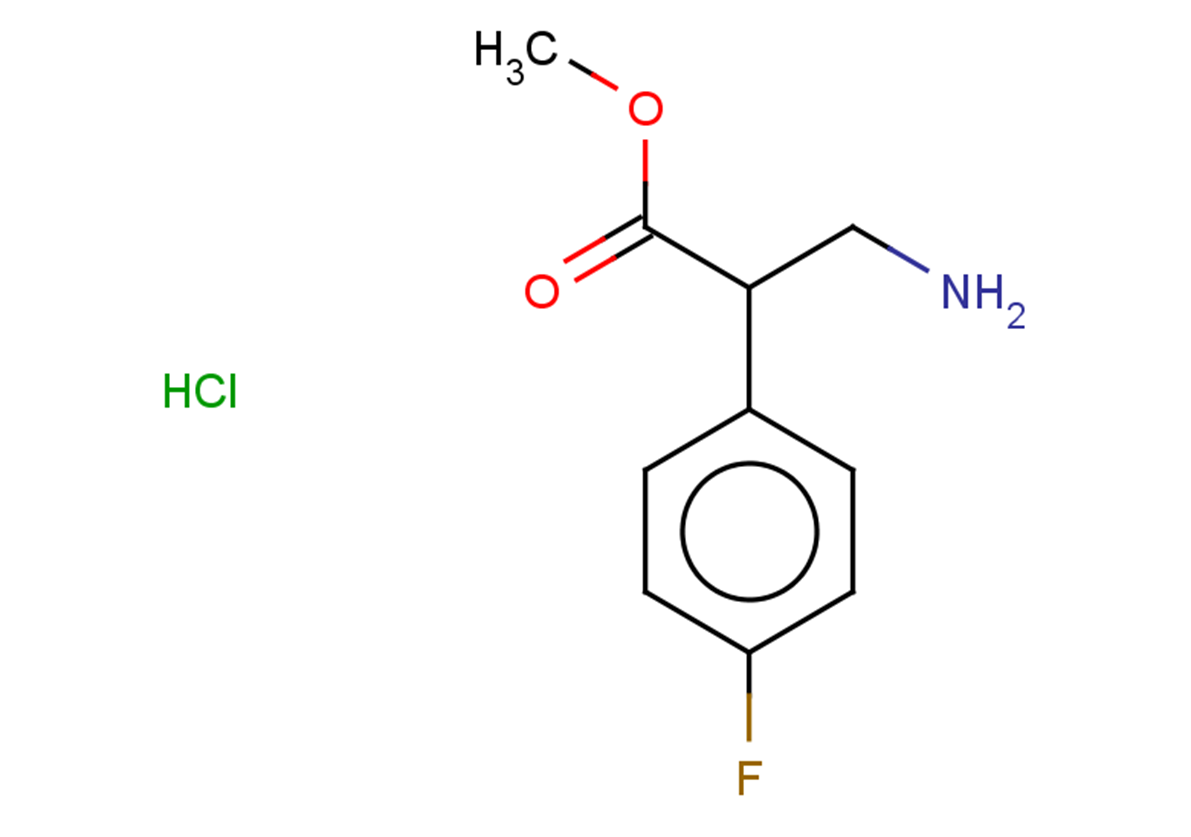 methyl 3-amino-2-(4-fluorophenyl)propanoate hydrochloride