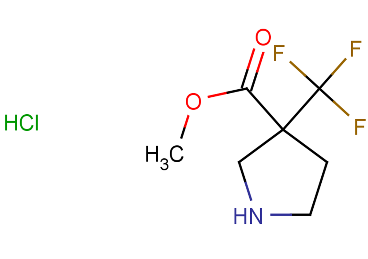 methyl 3-(trifluoromethyl)pyrrolidine-3-carboxylate hydrochloride