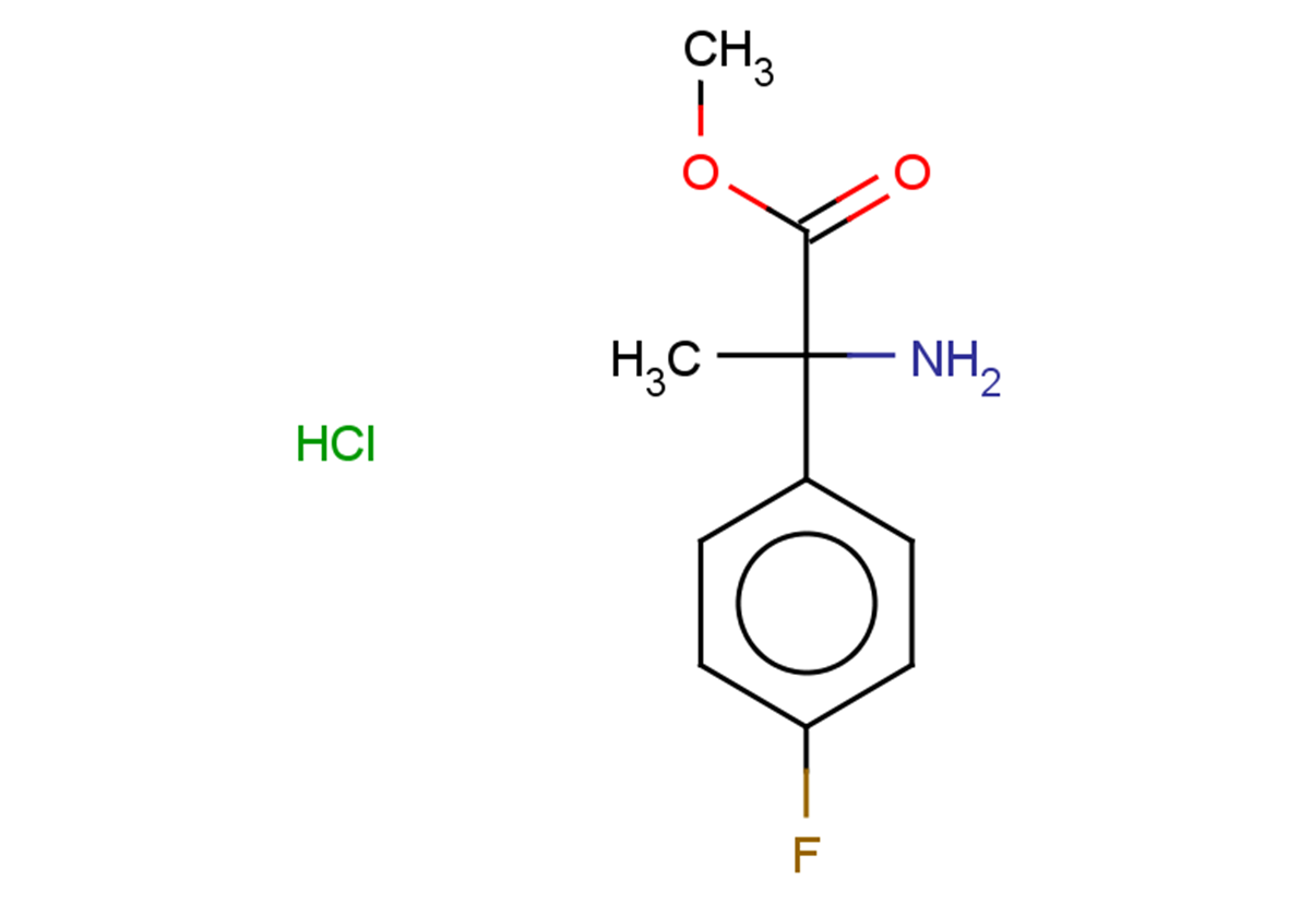 methyl 2-amino-2-(4-fluorophenyl)propanoate hydrochloride