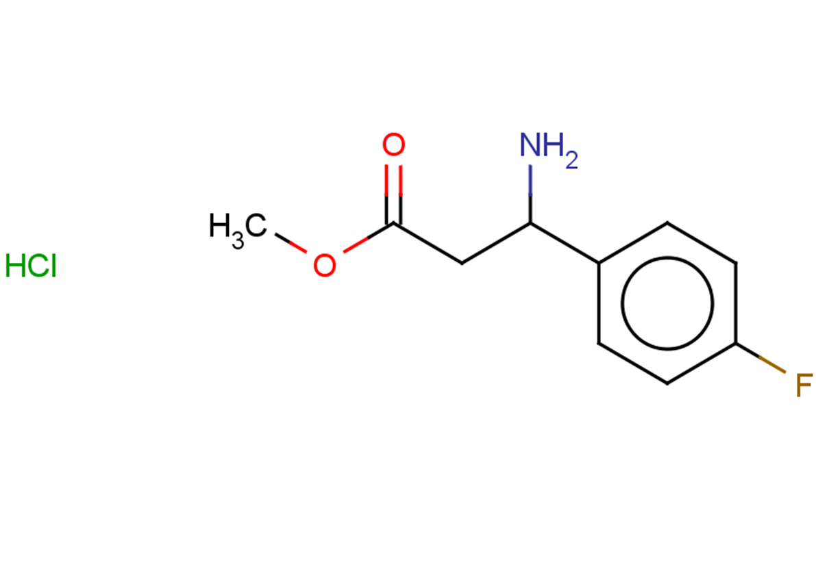 methyl 3-amino-3-(4-fluorophenyl)propanoate hydrochloride
