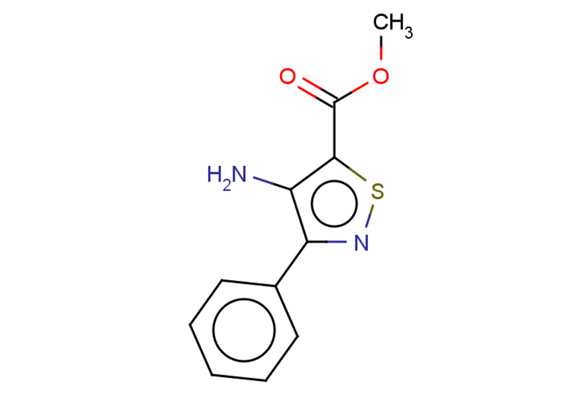 methyl 4-amino-3-phenyl-1,2-thiazole-5-carboxylate
