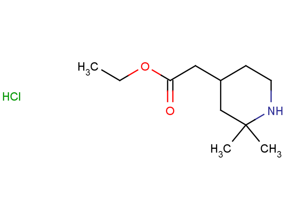 ethyl 2-(2,2-dimethylpiperidin-4-yl)acetate hydrochloride