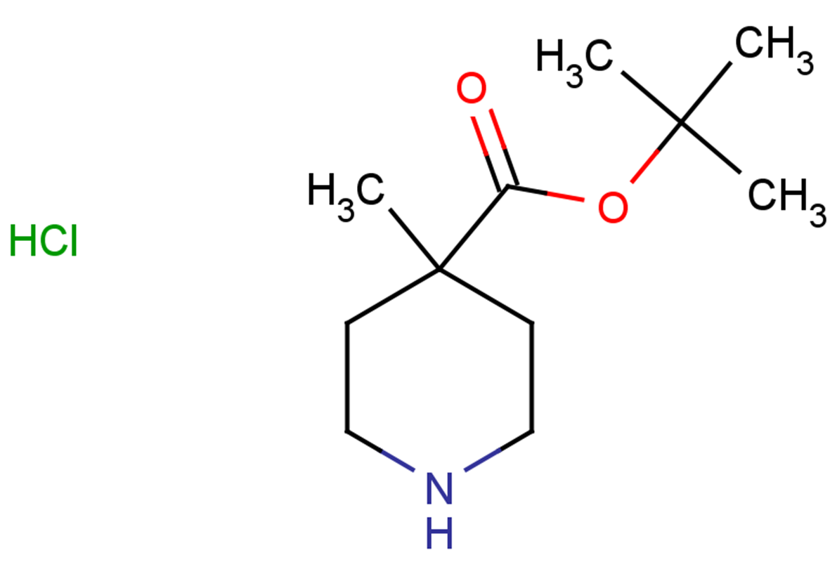 tert-butyl 4-methylpiperidine-4-carboxylate hydrochloride