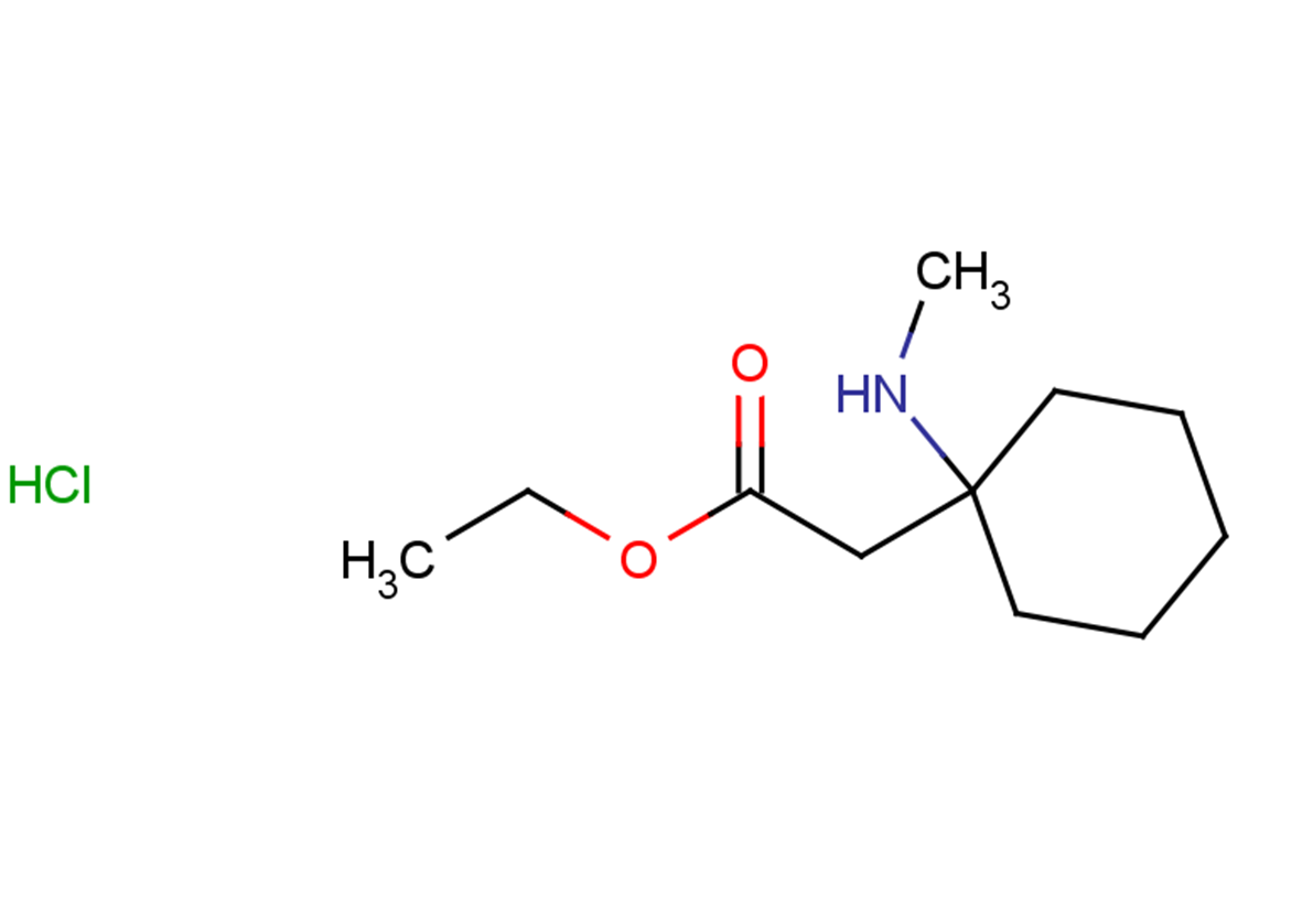 ethyl 2-[1-(methylamino)cyclohexyl]acetate hydrochloride