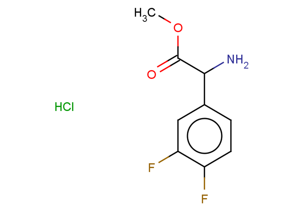 methyl 2-amino-2-(3,4-difluorophenyl)acetate hydrochloride