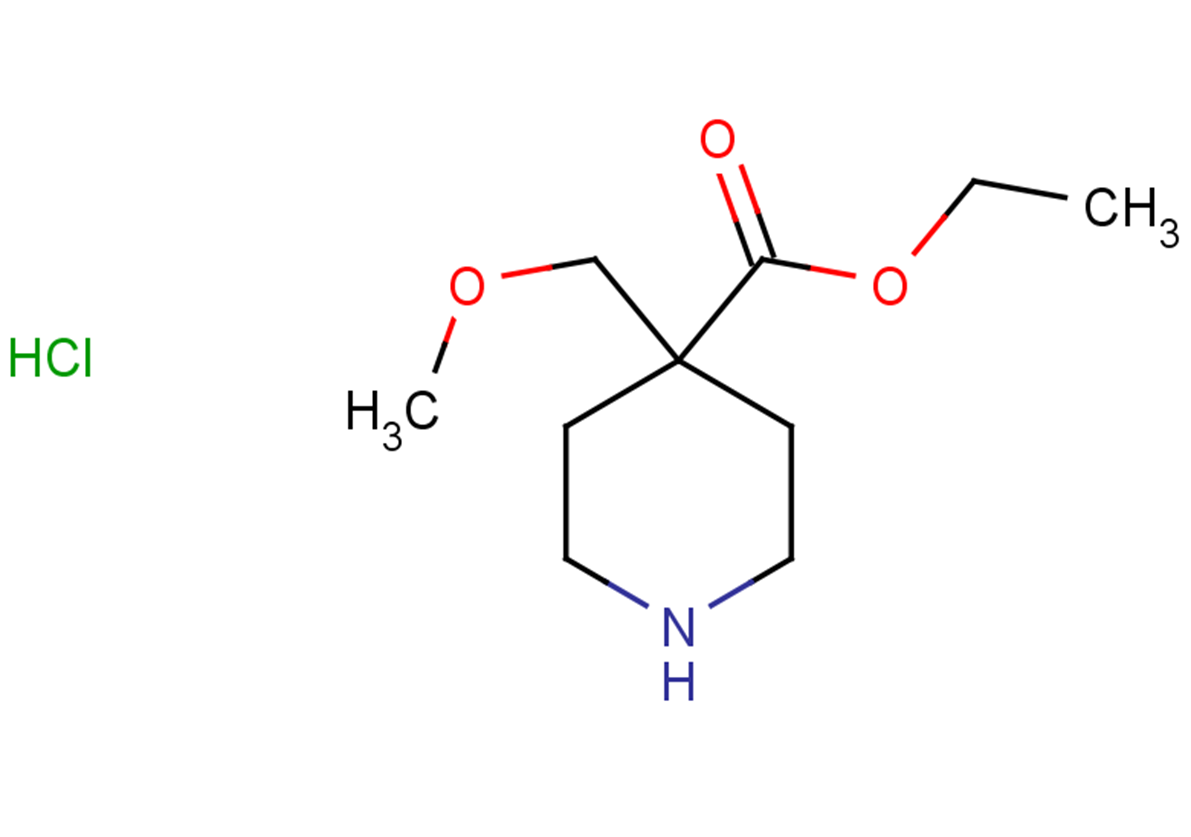 ethyl 4-(methoxymethyl)piperidine-4-carboxylate hydrochloride
