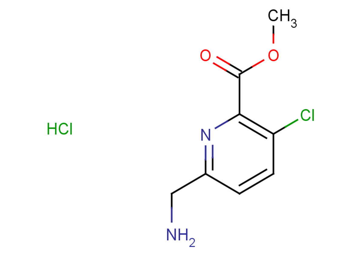 methyl 6-(aminomethyl)-3-chloropyridine-2-carboxylate hydrochloride
