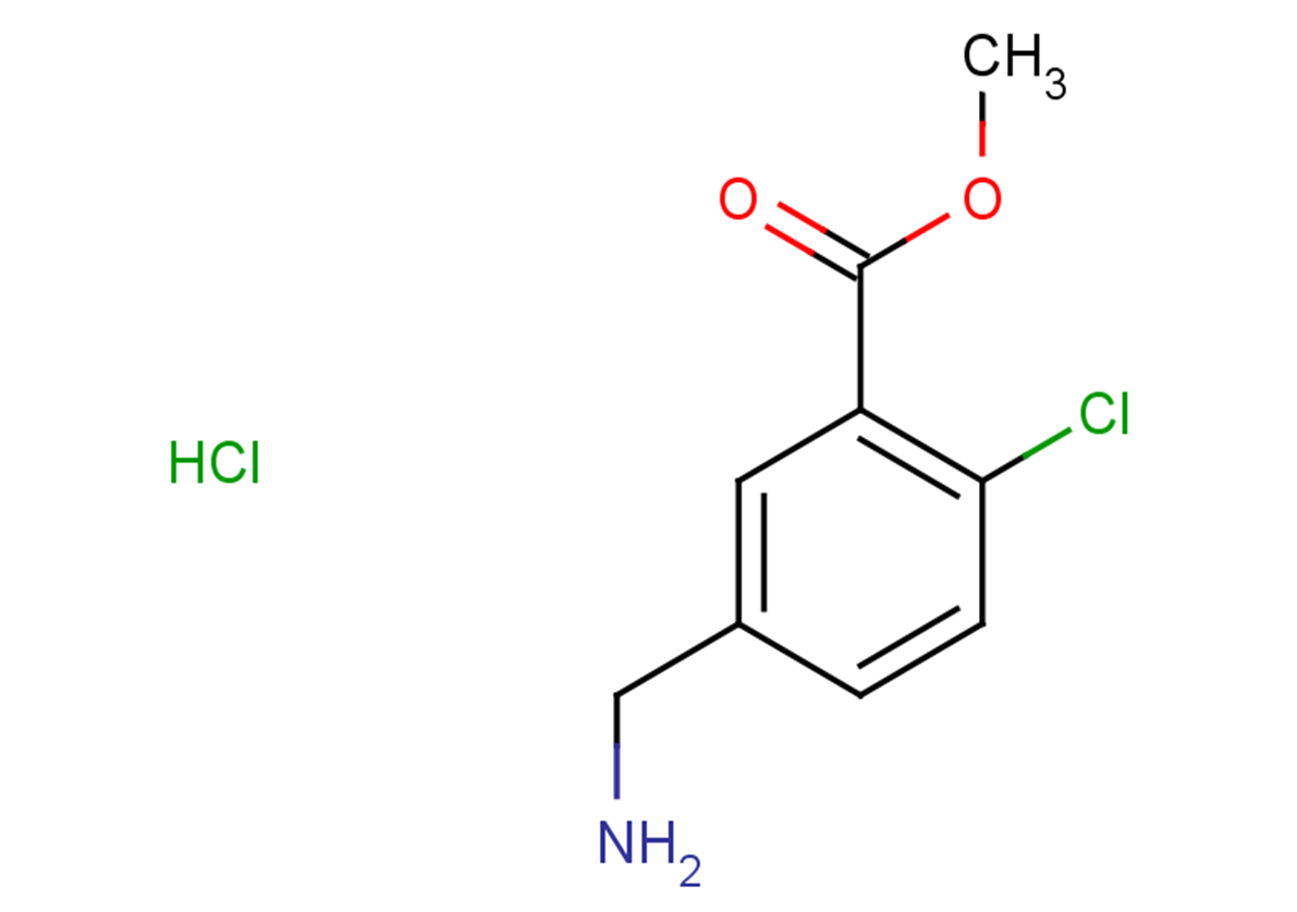 methyl 5-(aminomethyl)-2-chlorobenzoate hydrochloride