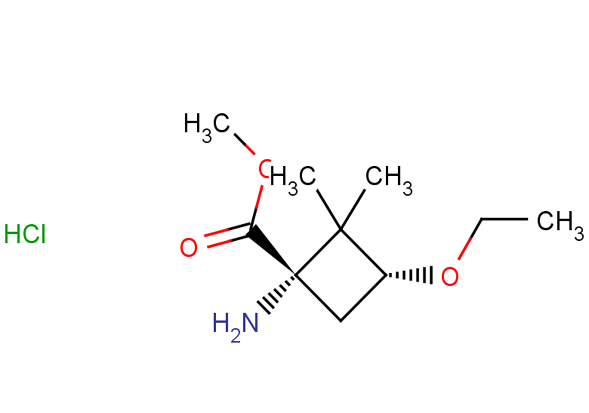 methyl (1S,3R)-1-amino-3-ethoxy-2,2-dimethylcyclobutane-1-carboxylate hydrochloride