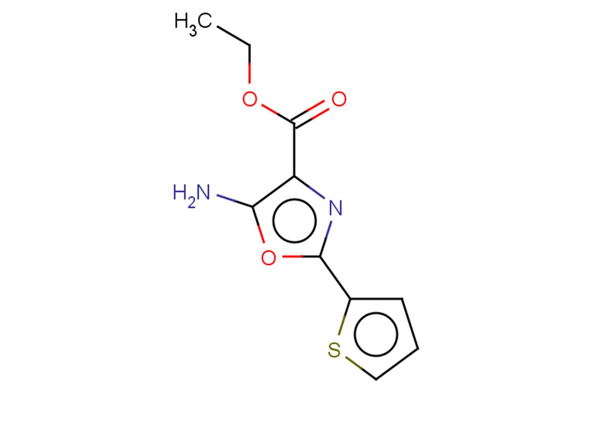 ethyl 5-amino-2-(thiophen-2-yl)-1,3-oxazole-4-carboxylate
