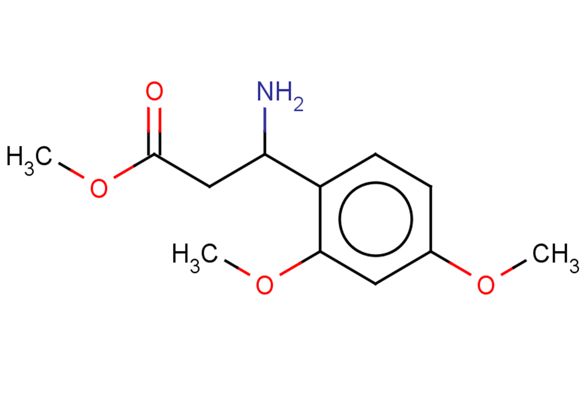 methyl 3-amino-3-(2,4-dimethoxyphenyl)propanoate