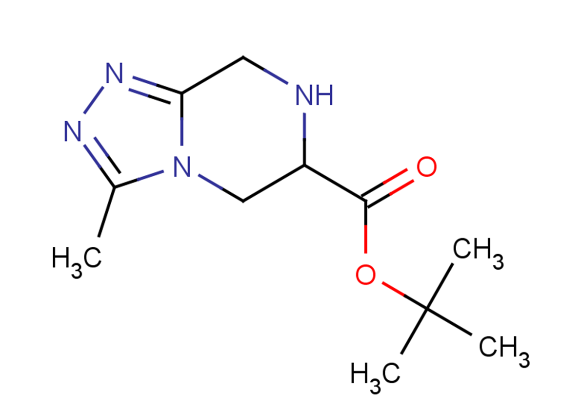 tert-butyl 3-methyl-5H,6H,7H,8H-[1,2,4]triazolo[4,3-a]pyrazine-6-carboxylate