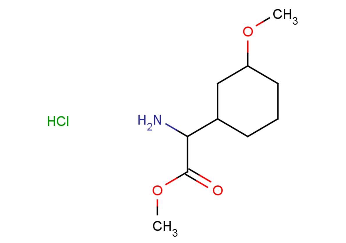 methyl 2-amino-2-(3-methoxycyclohexyl)acetate hydrochloride