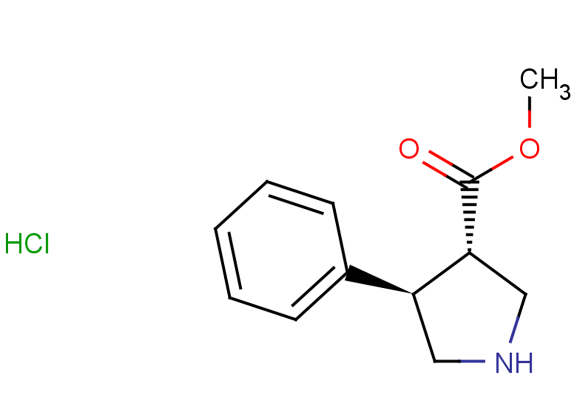 methyl (3S,4R)-4-phenylpyrrolidine-3-carboxylate hydrochloride