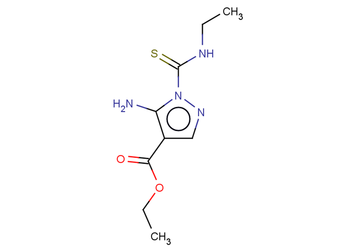 ethyl 5-amino-1-(ethylcarbamothioyl)-1H-pyrazole-4-carboxylate