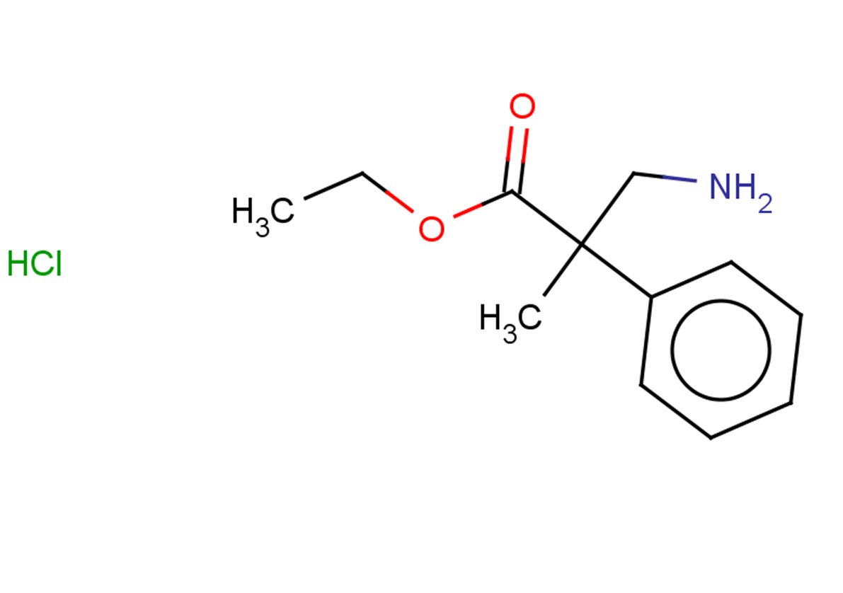 ethyl 3-amino-2-methyl-2-phenylpropanoate hydrochloride