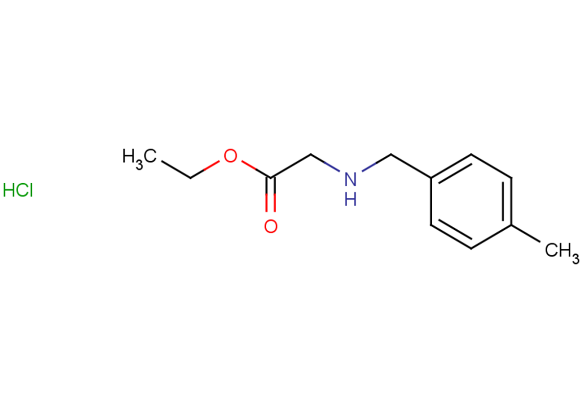 ethyl 2-{[(4-methylphenyl)methyl]amino}acetate hydrochloride