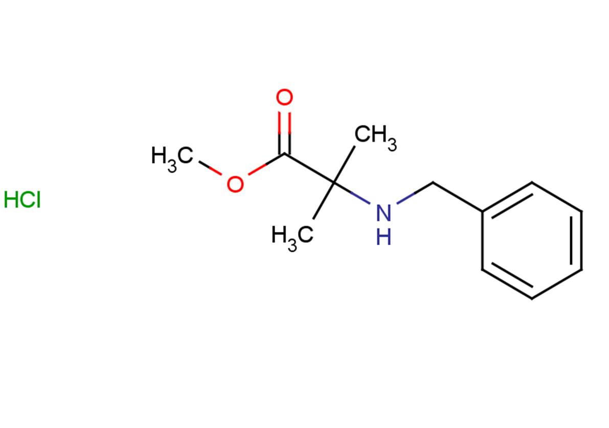 methyl 2-(benzylamino)-2-methylpropanoate hydrochloride