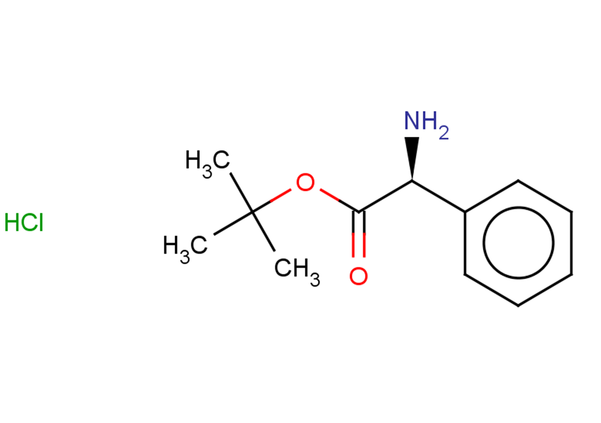 tert-butyl (2S)-2-amino-2-phenylacetate hydrochloride