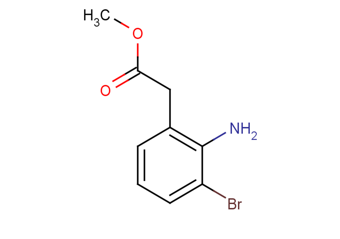 methyl 2-(2-amino-3-bromophenyl)acetate