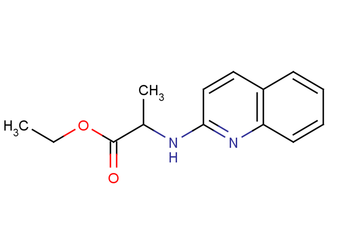 ethyl 2-(quinolin-2-ylamino)propanoate