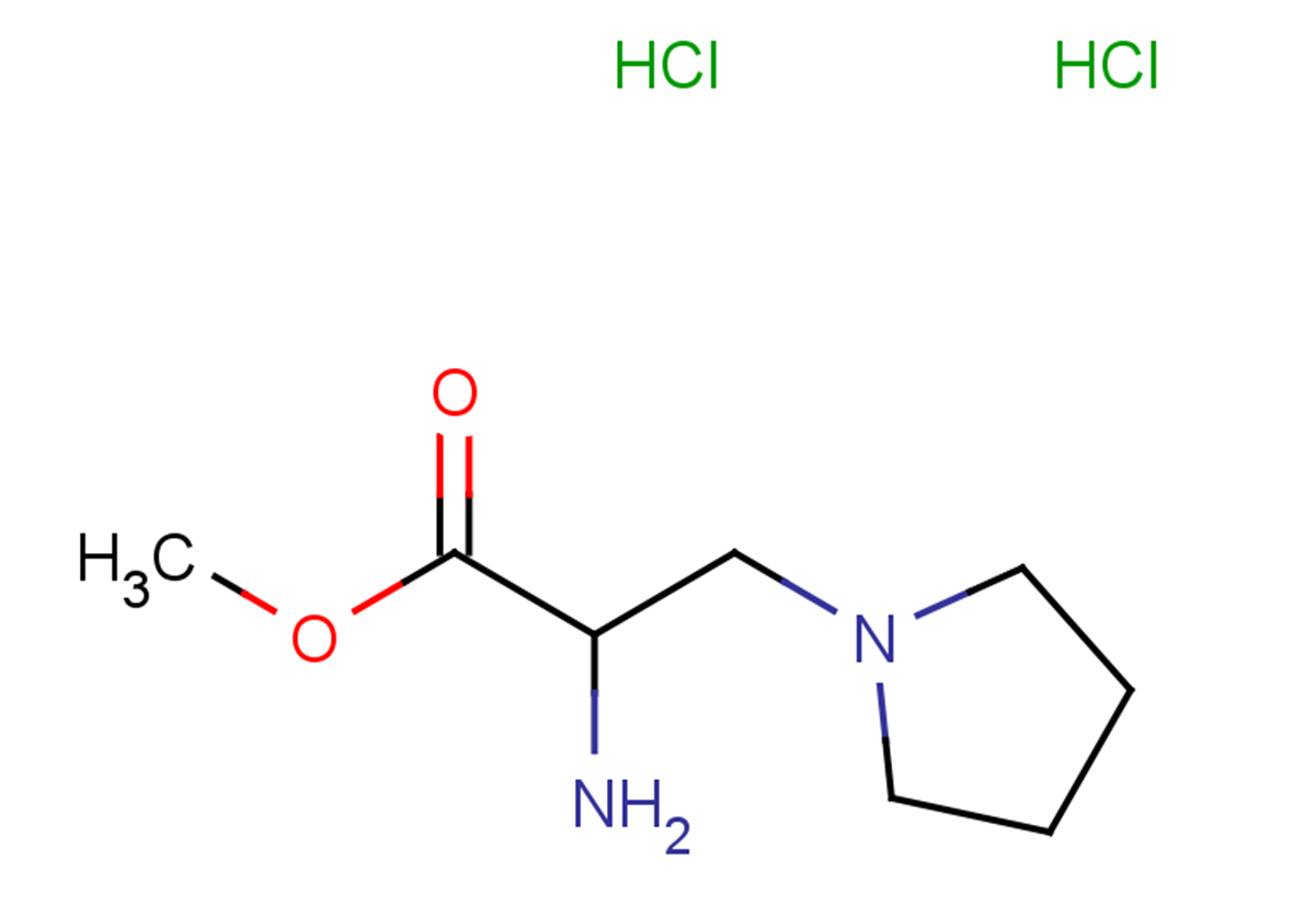 methyl 2-amino-3-(pyrrolidin-1-yl)propanoate dihydrochloride