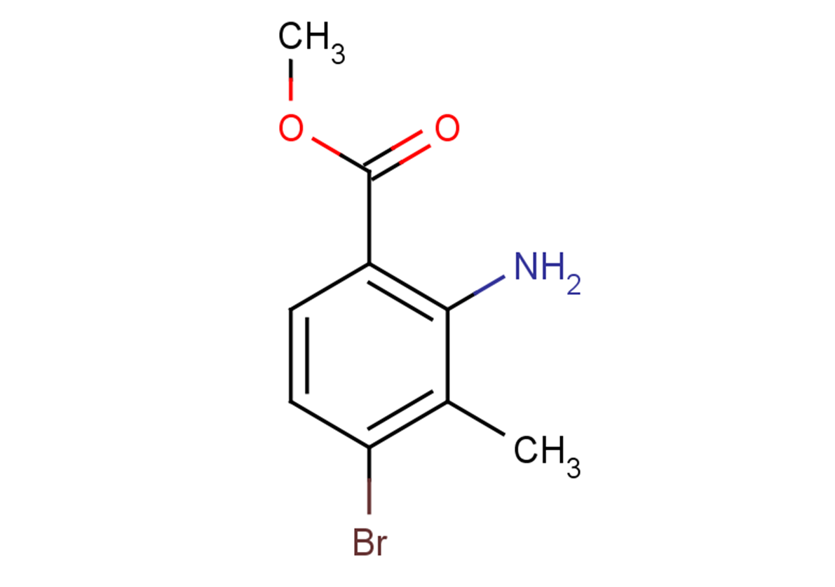 methyl 2-amino-4-bromo-3-methylbenzoate