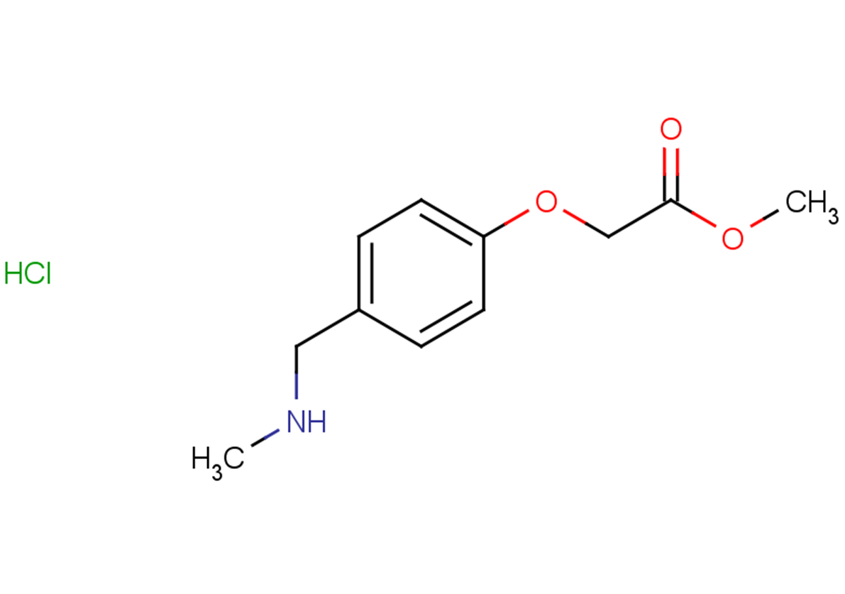 methyl 2-{4-[(methylamino)methyl]phenoxy}acetate hydrochloride