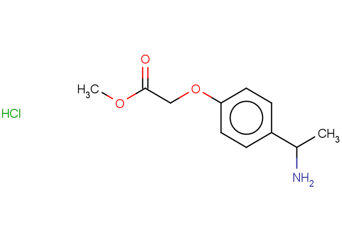 methyl 2-[4-(1-aminoethyl)phenoxy]acetate hydrochloride