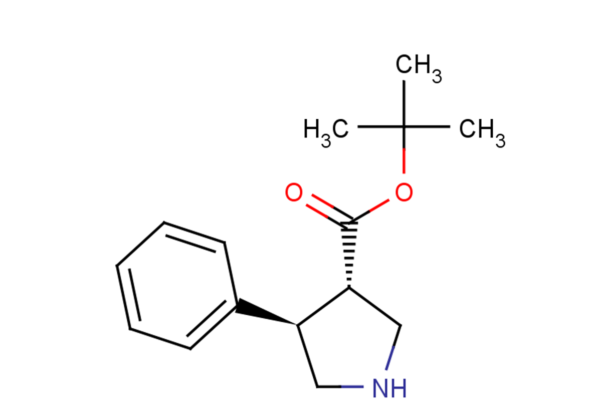 tert-butyl (3S,4R)-4-phenylpyrrolidine-3-carboxylate