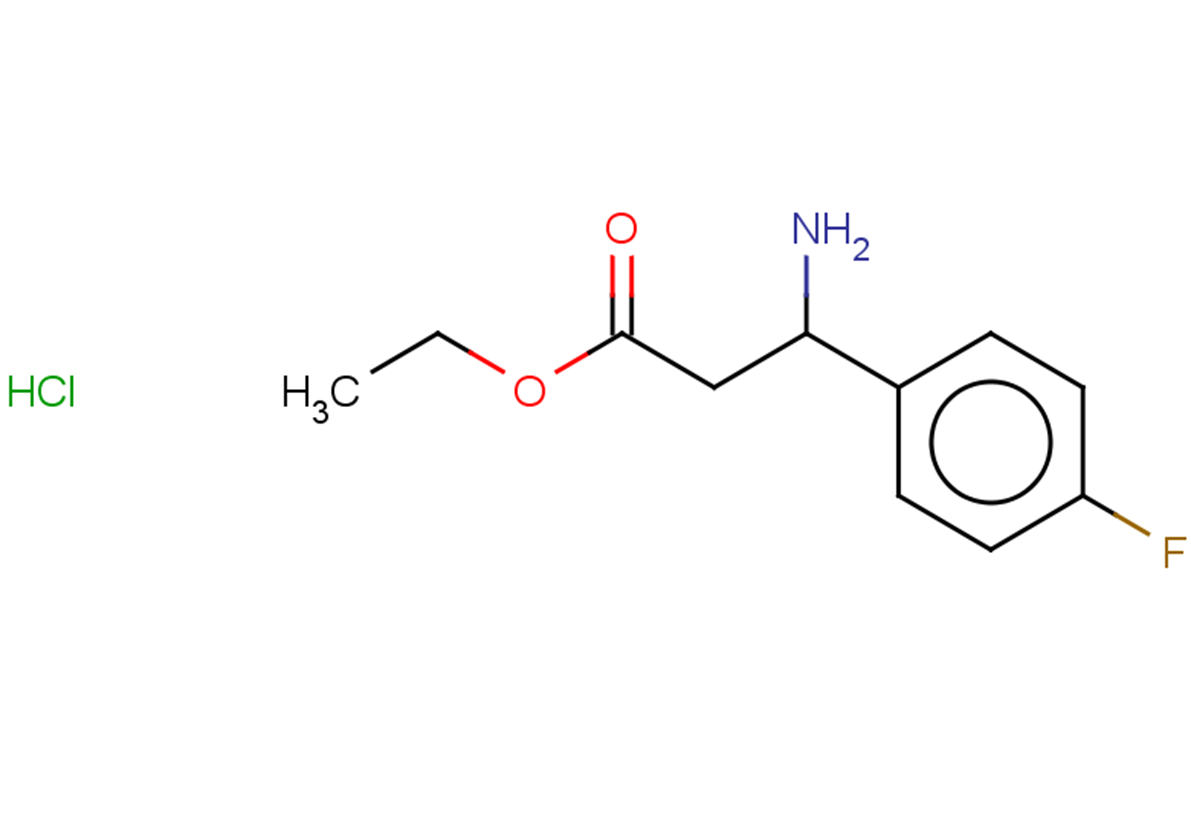 ethyl 3-amino-3-(4-fluorophenyl)propanoate hydrochloride