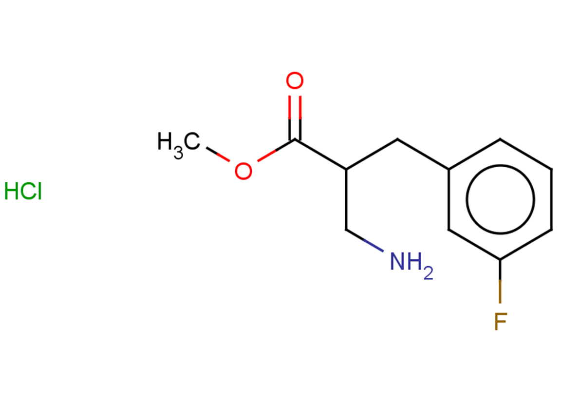 methyl 3-amino-2-[(3-fluorophenyl)methyl]propanoate hydrochloride