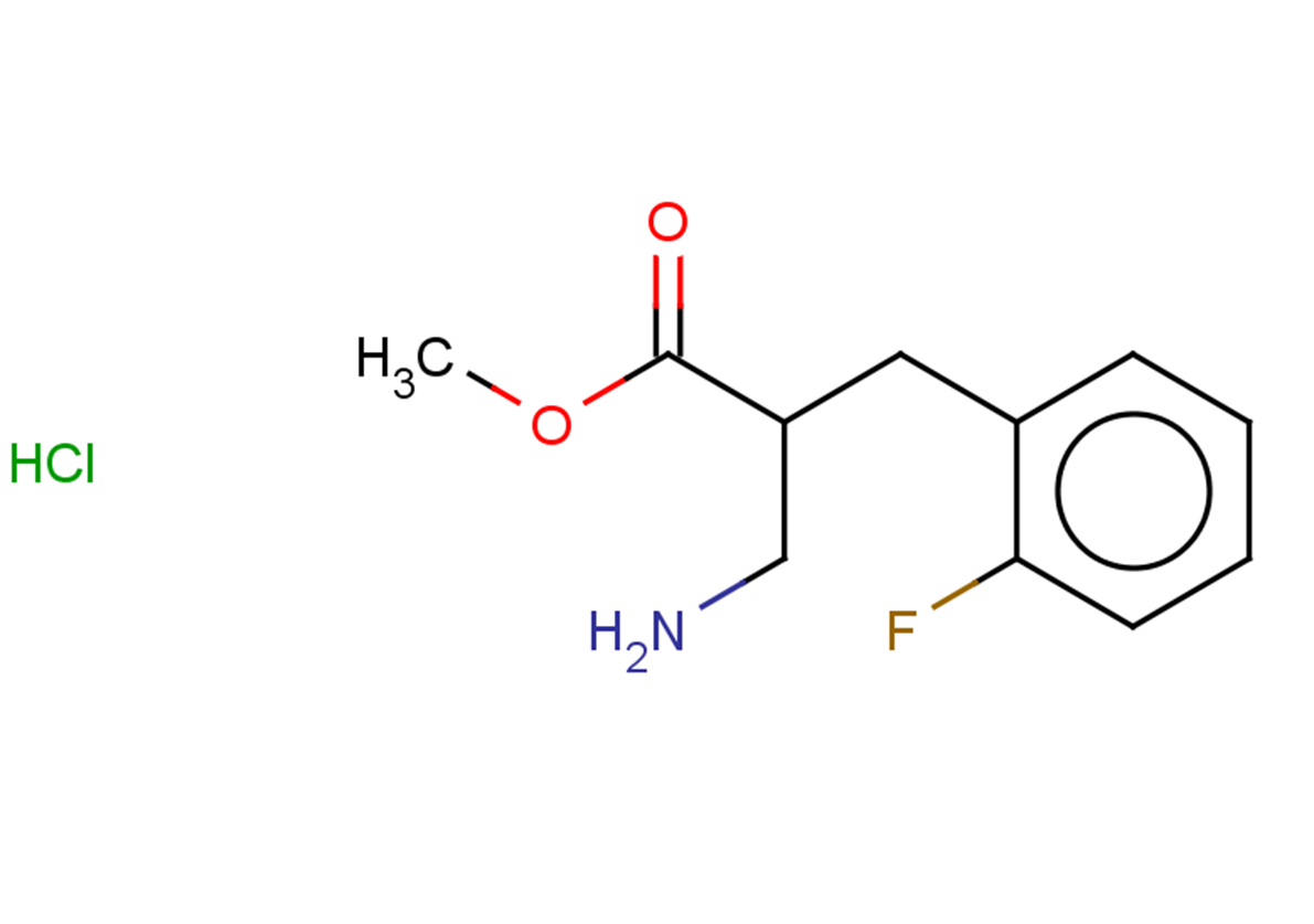 methyl 3-amino-2-[(2-fluorophenyl)methyl]propanoate hydrochloride