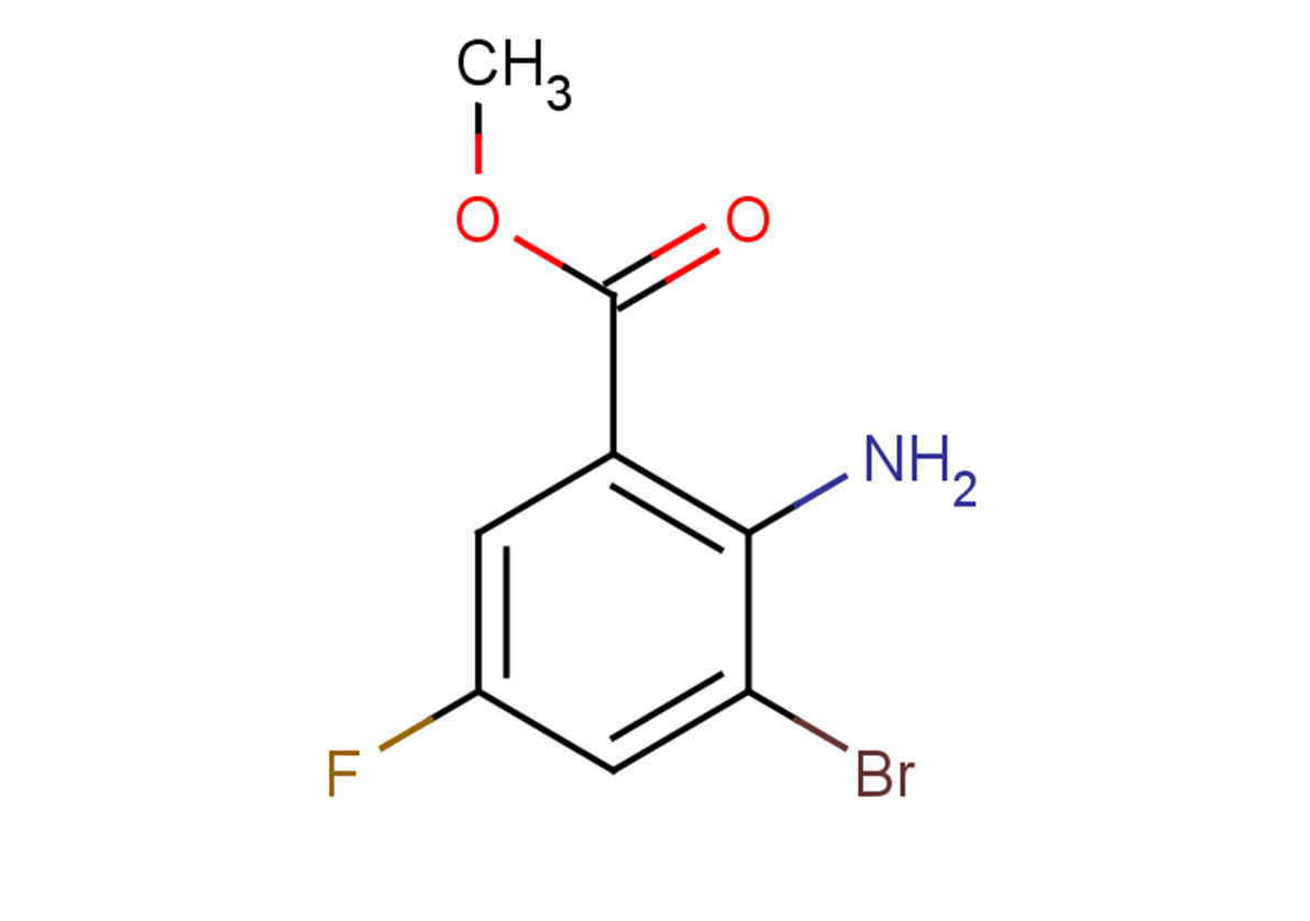 methyl 2-amino-3-bromo-5-fluorobenzoate