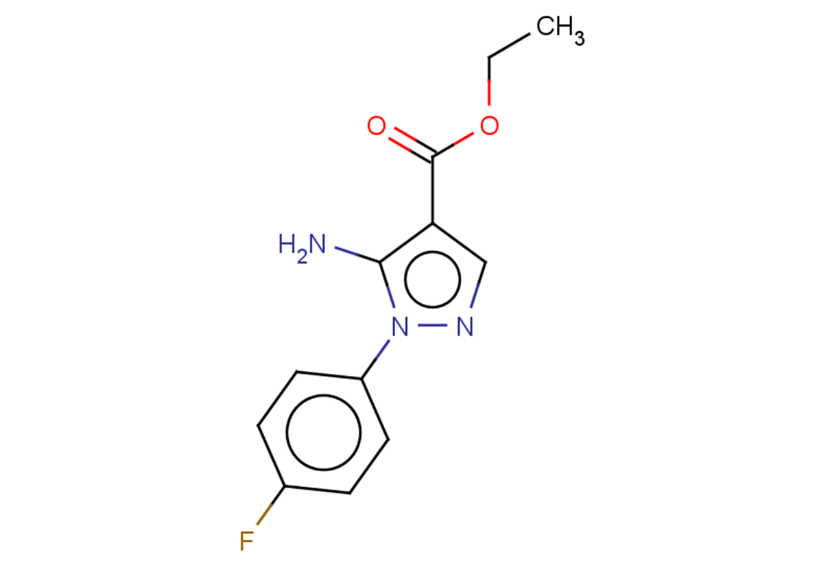 ethyl 5-amino-1-(4-fluorophenyl)-1H-pyrazole-4-carboxylate