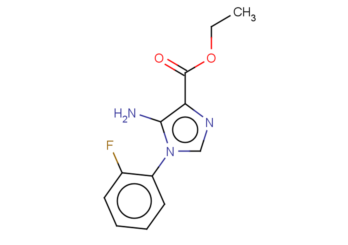 ethyl 5-amino-1-(2-fluorophenyl)-1H-imidazole-4-carboxylate