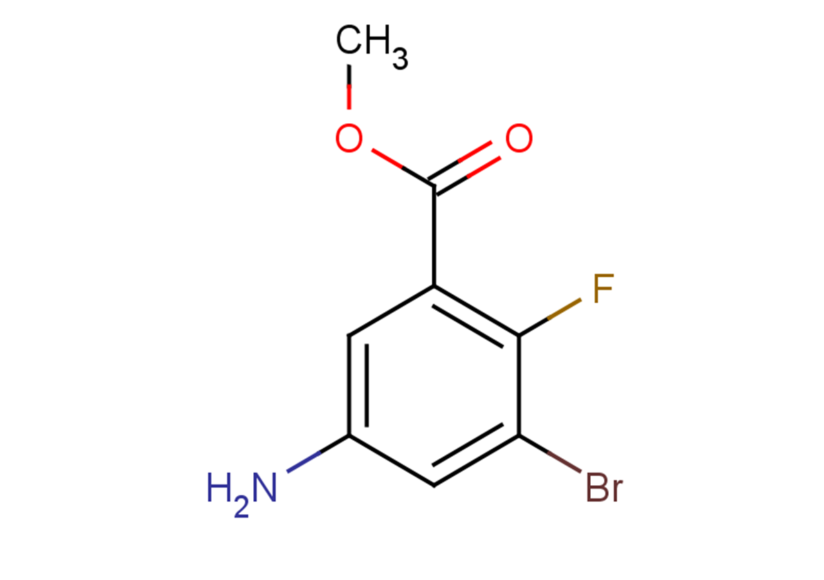 methyl 5-amino-3-bromo-2-fluorobenzoate