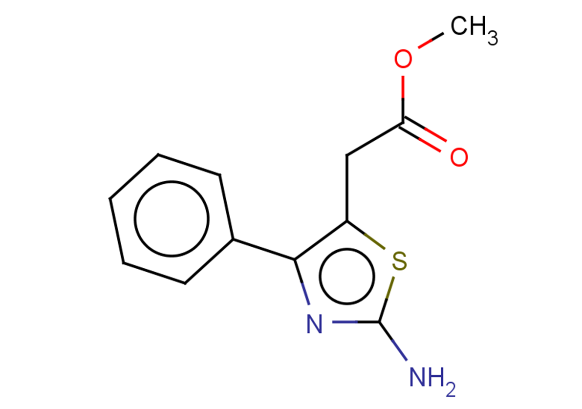 methyl 2-(2-amino-4-phenyl-1,3-thiazol-5-yl)acetate