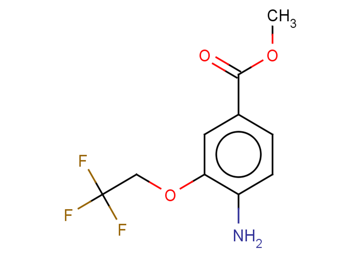 methyl 4-amino-3-(2,2,2-trifluoroethoxy)benzoate