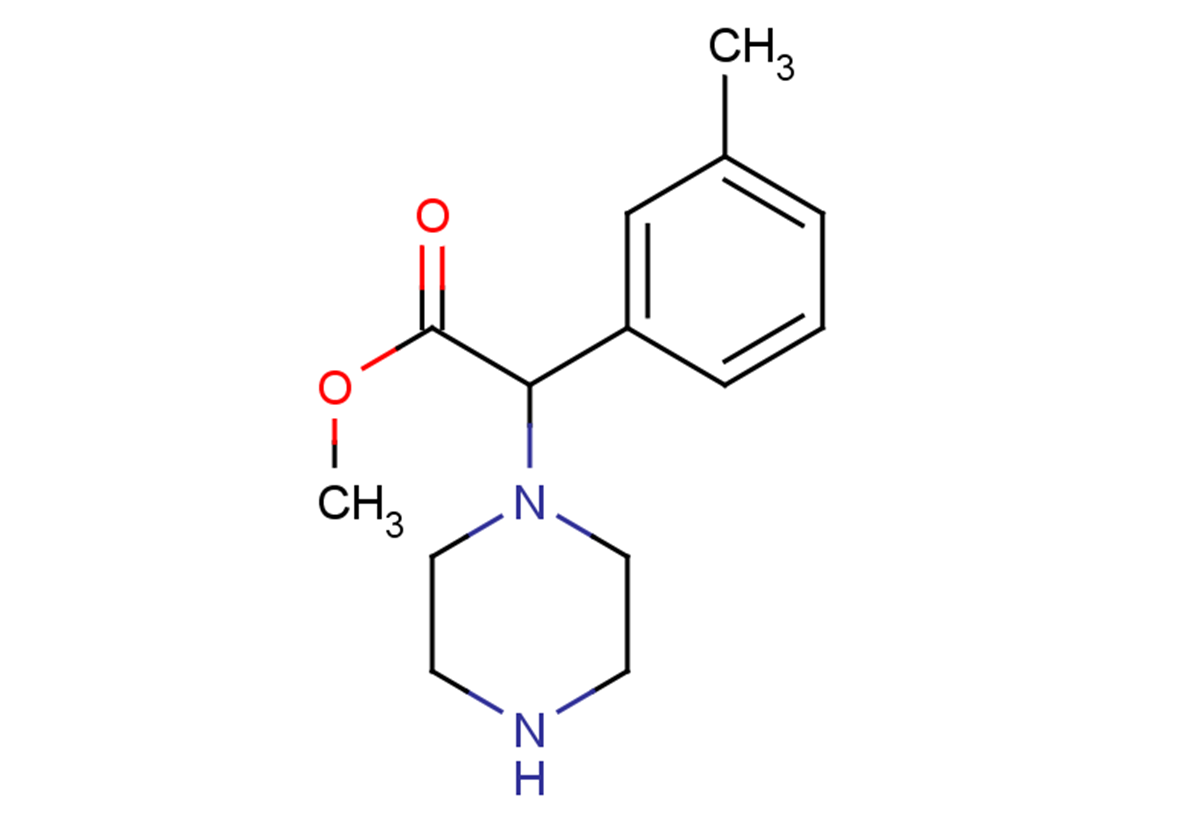methyl 2-(3-methylphenyl)-2-(piperazin-1-yl)acetate