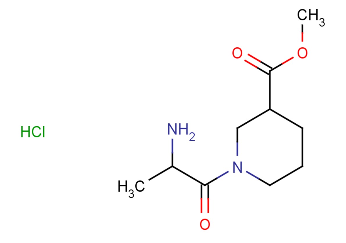 methyl 1-(2-aminopropanoyl)piperidine-3-carboxylate hydrochloride