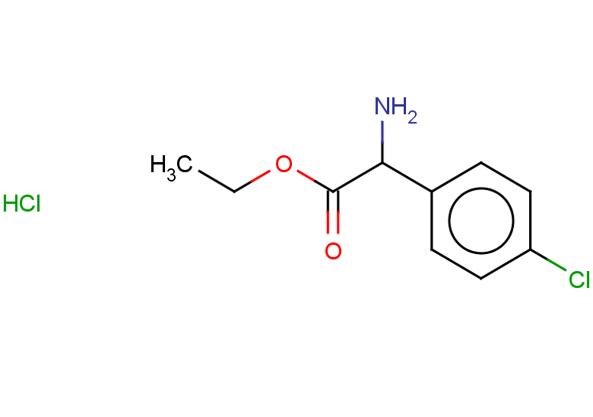 ethyl 2-amino-2-(4-chlorophenyl)acetate hydrochloride