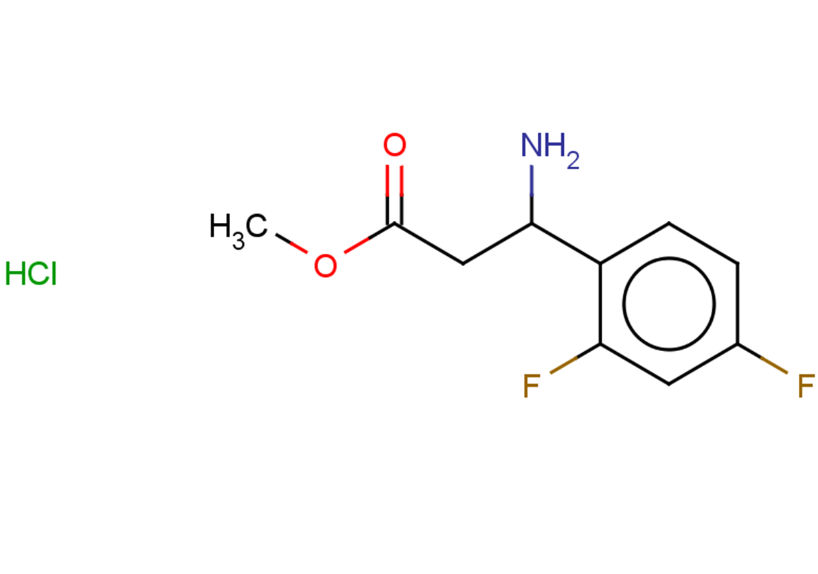 methyl 3-amino-3-(2,4-difluorophenyl)propanoate hydrochloride