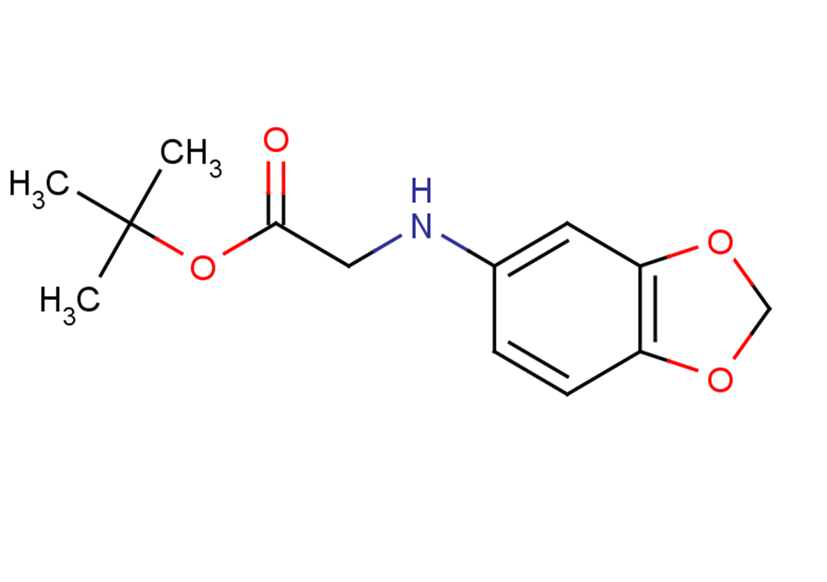 tert-butyl 2-(2H-1,3-benzodioxol-5-ylamino)acetate